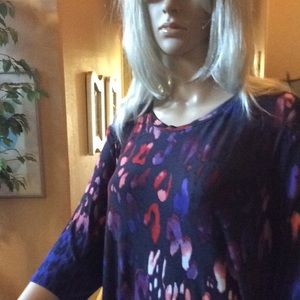 LOGO by Lori Goldstein  Tunic top